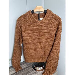 Universal Thread Co. Pull Over Knit Sweater Rust Brown Women's Small
